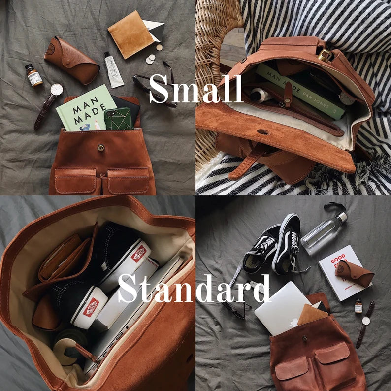 Handcrafted LEATHER BACKPACK