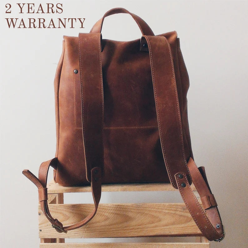 Handcrafted LEATHER BACKPACK