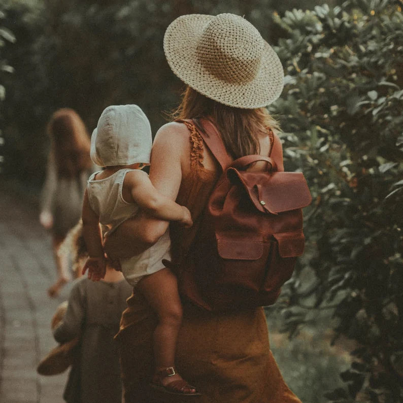 Handcrafted LEATHER BACKPACK